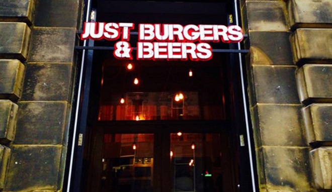 just burgers and beers